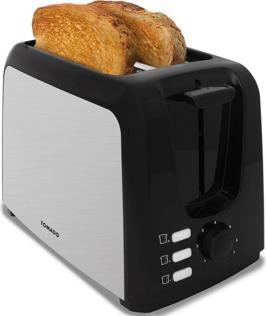 Produktbild Inventum Tomado Toaster 750W Schwarz Edelstahl
