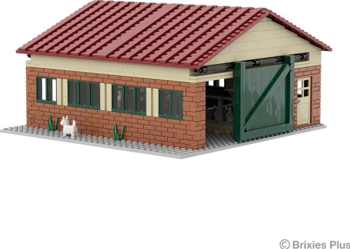Produktbild Brixies Plus Kuhstall / Cow barn
