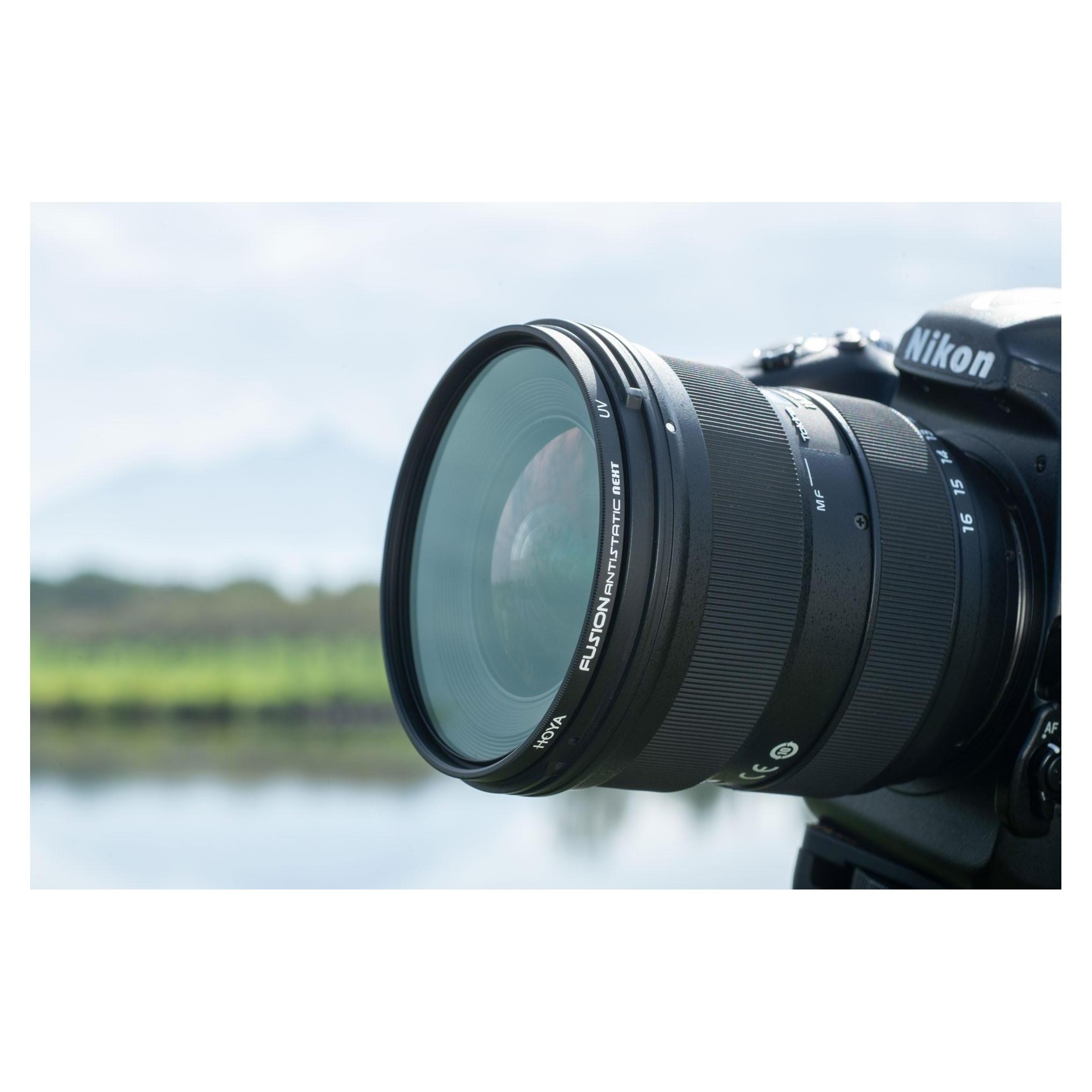 Thumbnail - Hoya Fusion Antistatic Next UV Filter (77 mm, UV-Filter, 77 mm), Objektivfilter, Schwarz