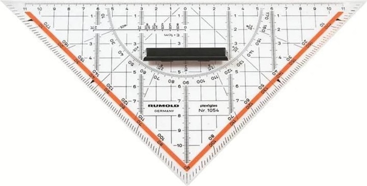 Produktbild Rumold Technisches Zeichendreieck (220 mm)
