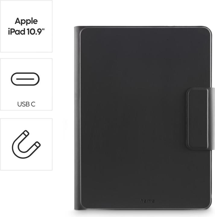 Produktbild Hama Premium Case with Keyboard (iPad 2022 (10. Gen))