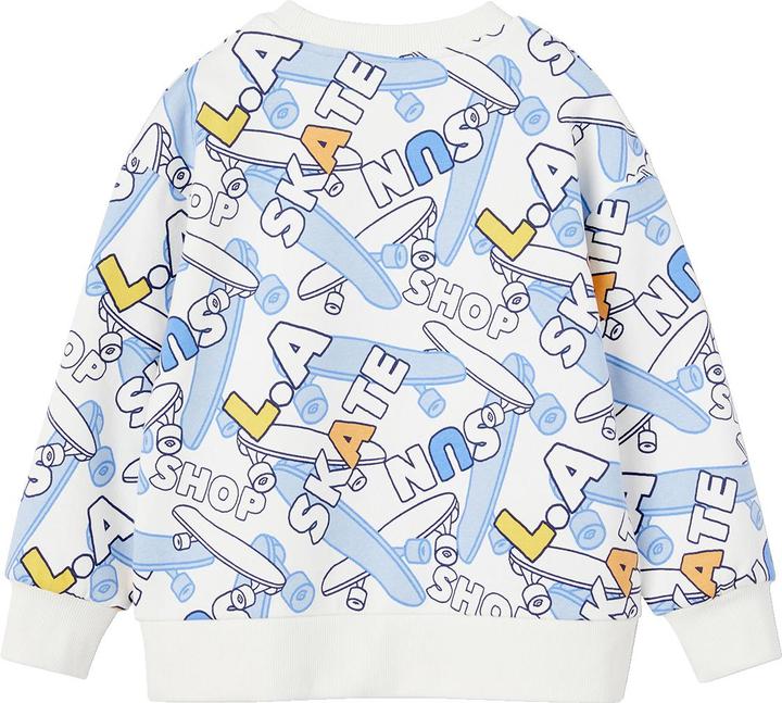 Immagine prodotto Vertbaudet Jungen Sweatshirt mit Skater-Print und Recycling-Polyester (158, 164)