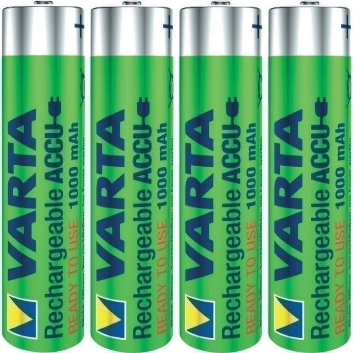 Productafbeelding Varta Accu Power opladen (4 Pcs., AAA, 1000 mAh)