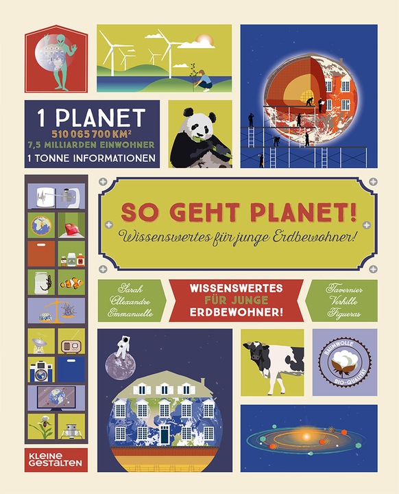Produktbild So geht Planet! (Deutsch, Amber Jones, Kleine Gestalten, Alexandre Verhille, Robert Klanten, Sarah Tavernier, 2019)