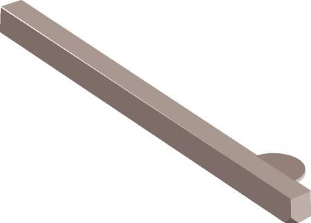Actual product image ABB Aksel 6x120 mm til OT16...125F/OTDC1632F