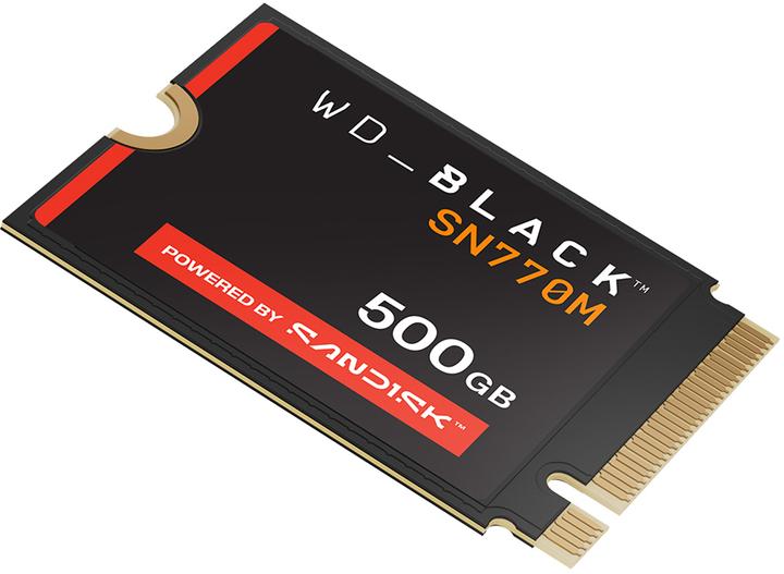 Produktbild WD Black SN770M powered by SANDISK (500 GB, M.2 2230)