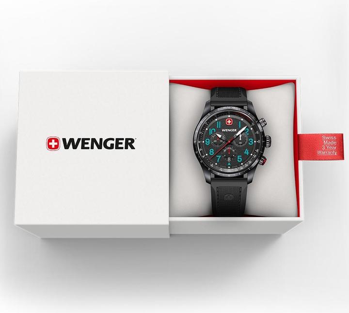 Actual product image Wenger 01.0543.116 Terragraph (Chronograph, 43 mm)