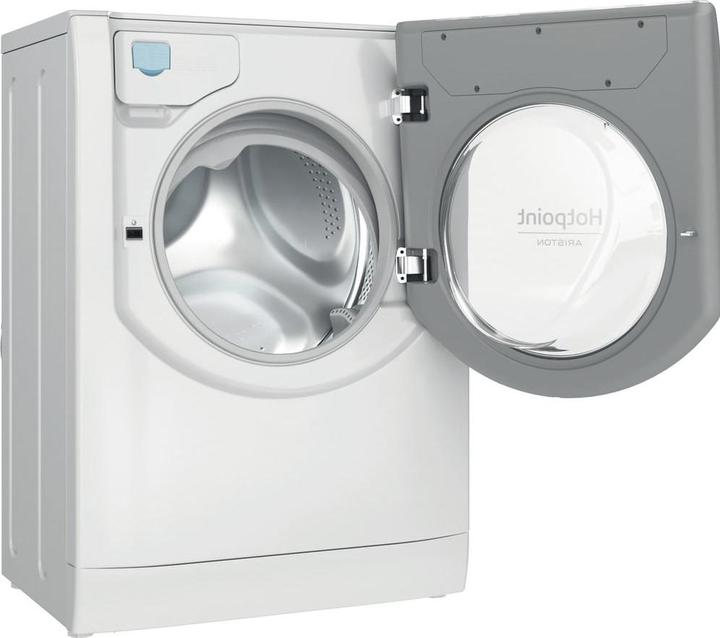 Actual product image Hotpoint AQSD723 EU/A N Washing machine Free installation Front loading 7 kg 1200 rpm D Arg (7 kg, Right)