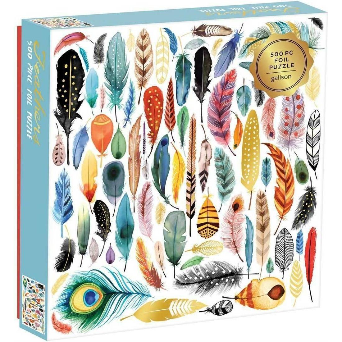 Abrams & Chronicle Feathers 500 Piece Foil Puzzle (500 Teile)