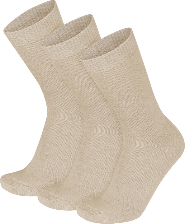 Produktbild Normani 3 Socken aus Cashmere und Merinowolle mit Komfortbund (3er Pack, 35 - 38)