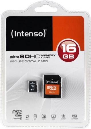 Actual product image Intenso Flash (16 GB, microSDHC)