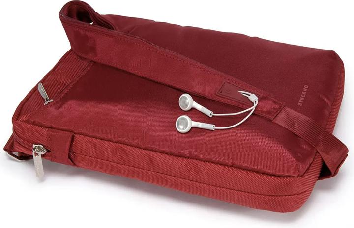 Actual product image Tucano Finatex Mini 'Music bag' for iPad/Tablet/Smartphone Red (iPad, Smartphone)