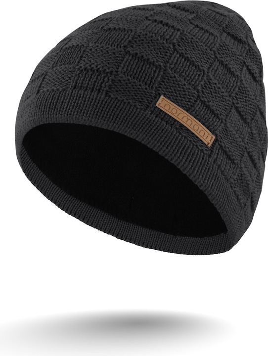 Image du produit Normani Bonnet en laine mérinos avec design Yuma - 2222 (Taille unique)