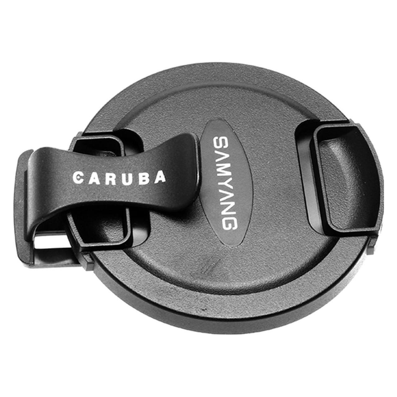 Caruba Clip Objektivdeckel, Objektivdeckel, Schwarz