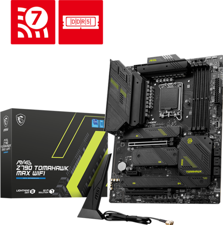 Produktbild MSI Mag Z790 Tomahawk Max Wifi (LGA 1700, Intel Z790, ATX)