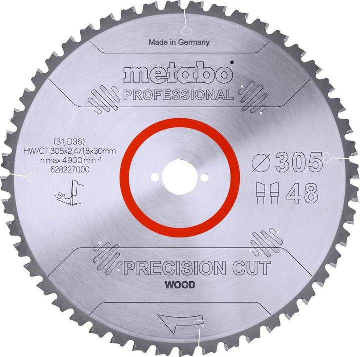 Productafbeelding Metabo Precies gesneden hout - Professioneel