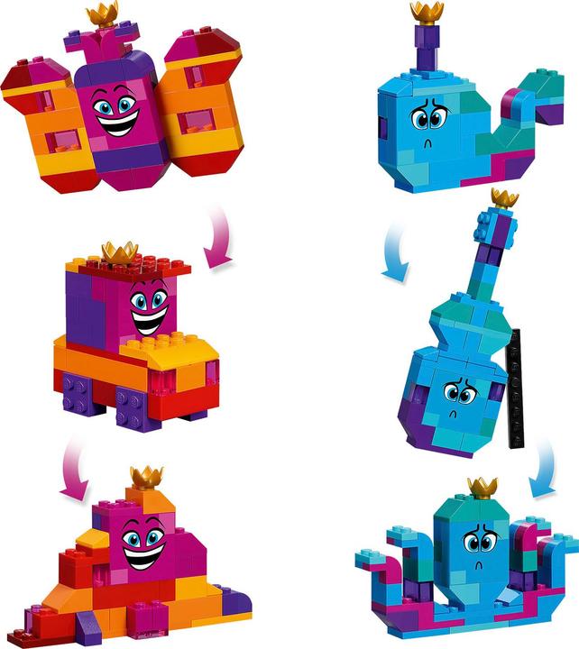 Produktbild LEGO Königin Wasimma Si-Willis Bau-Was-Du-Willst-Box (70825)