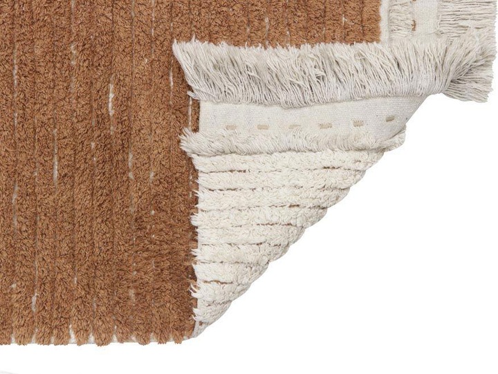 Actual product image Lorena Canals Reversible carpet Duetto Toffee Runner (80 x 230 cm)