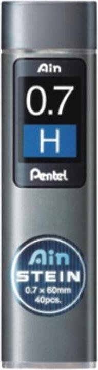 Produktbild Pentel Stifter AIN STEIN High Polymer, H, 0,7 mm, etui a 40 stk. (40 Stück, Graphit, 0.70 mm)