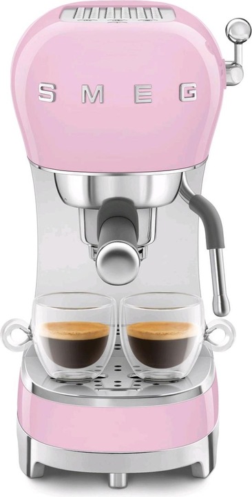 Actual product image Smeg ECF02PKEU Portafilter espresso/coffee machine Rose (EU plug)