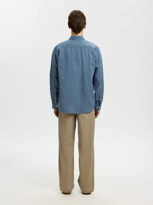 Immagine prodotto Selected Regular Fit Bluse aus Leinengemisch (L)