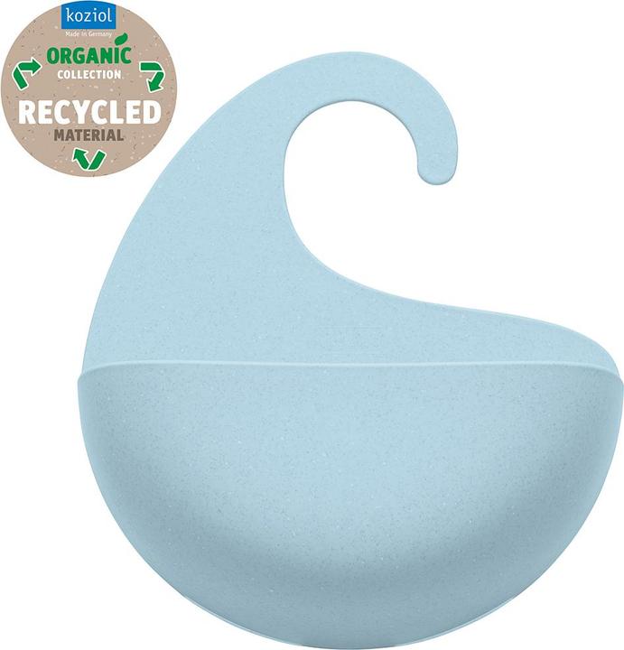 Immagine prodotto Koziol Porta centro doccia Surf M, blu, attacco: Gancio (7 x 22 x 25 cm)