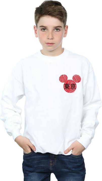 Actual product image Disney Boys Mickey Mouse Symbol Sweatshirt (128)