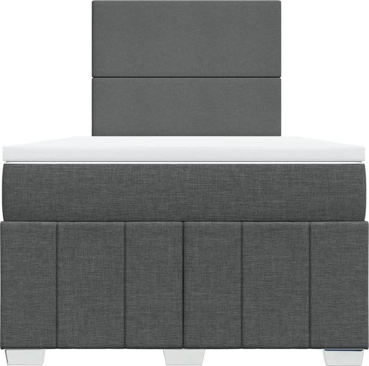 Produktbild vidaXL Bo x springbett mit Matratze 200 x 200 cm Stoff (200 x 200 cm)