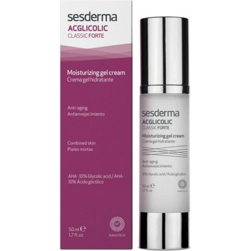 Sesderma, Gesichtscreme, usa Acglicolic 20 Moisturizing Gel Cream (50 ml, 24h Creme)