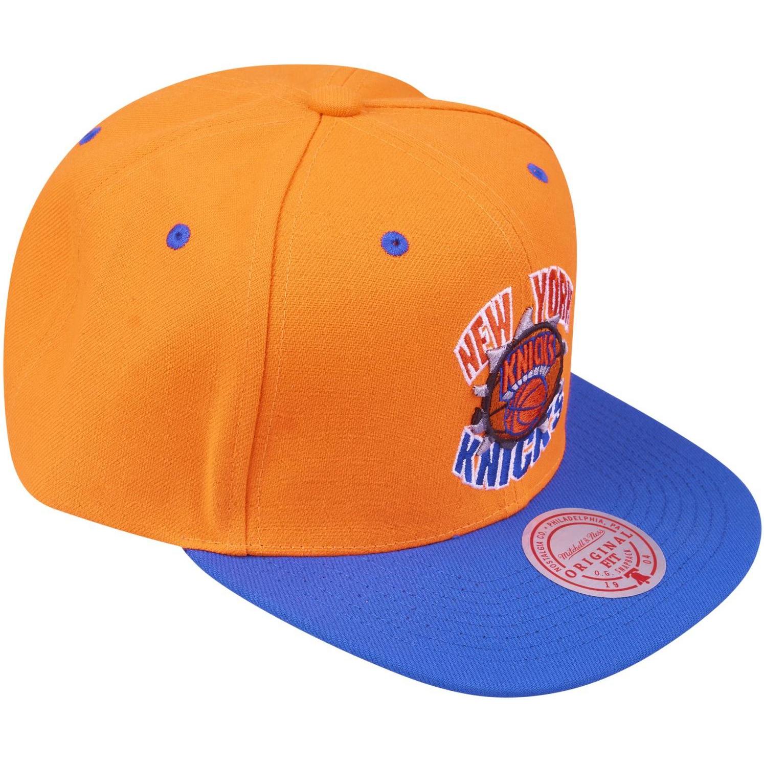 Thumbnail - Mitchell & Ness, Herren, Cap, Breakthrough New York Knicks, Orange, (One Size)