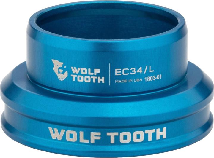Productafbeelding Wolf Tooth Premium balhoofdsetonderdeel, 1 1/8", EC34/30, blauw