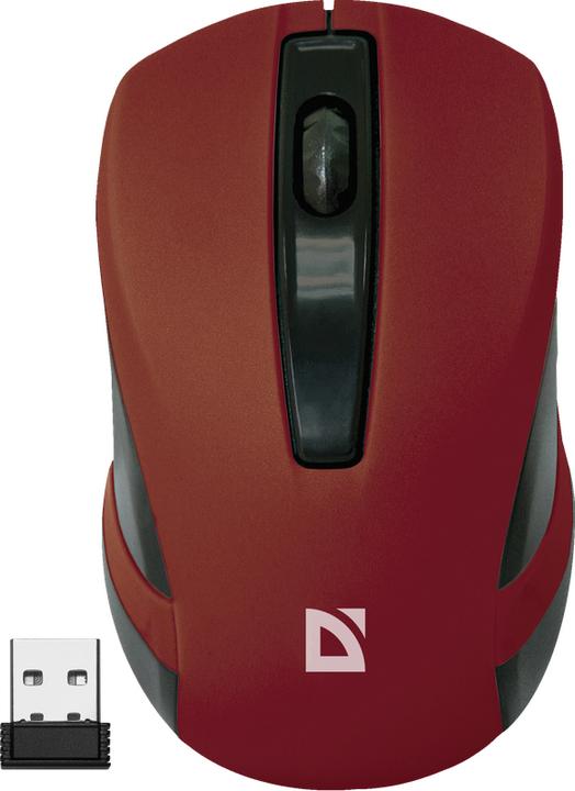 Actual product image Defender MAUS MM-605 RF RED OPTICAL 1200dpi 3P (Wireless)