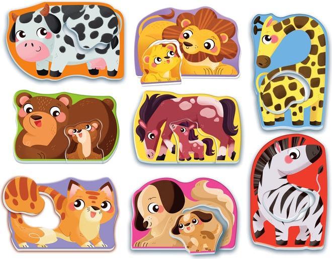 Actual product image Clementoni Montessori - Animals 3in1