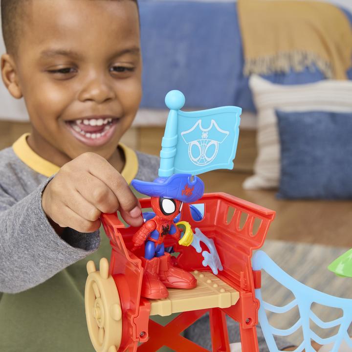 Actual product image Saf Spidey Island Playset