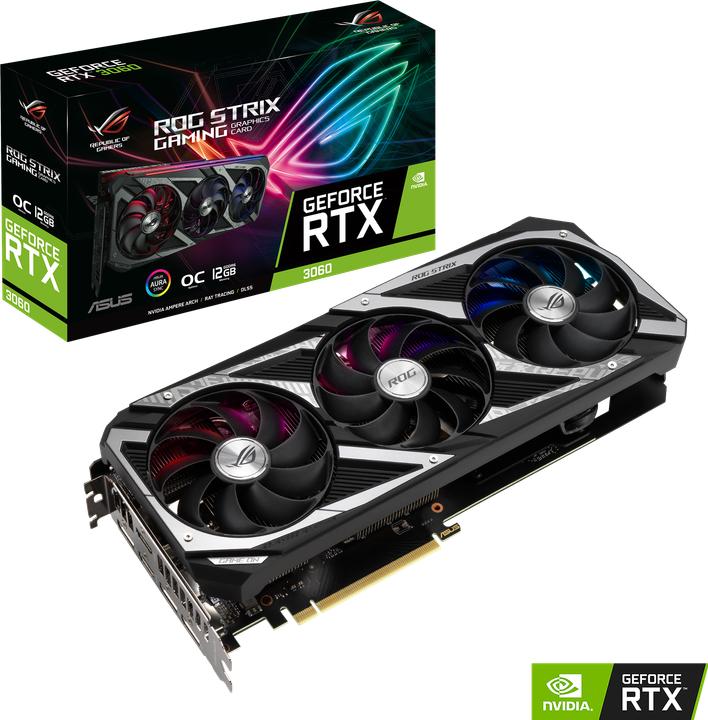 Produktbild ASUS GeForce ROG STRIX RTX 3060 OC (12 GB)