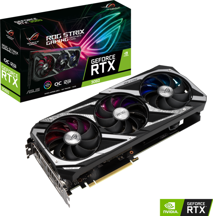 Produktbild ASUS GeForce ROG STRIX RTX 3060 OC (12 GB)