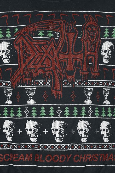 Produktbild Death Holiday Sweater - Scream Bloody Christmas (S)