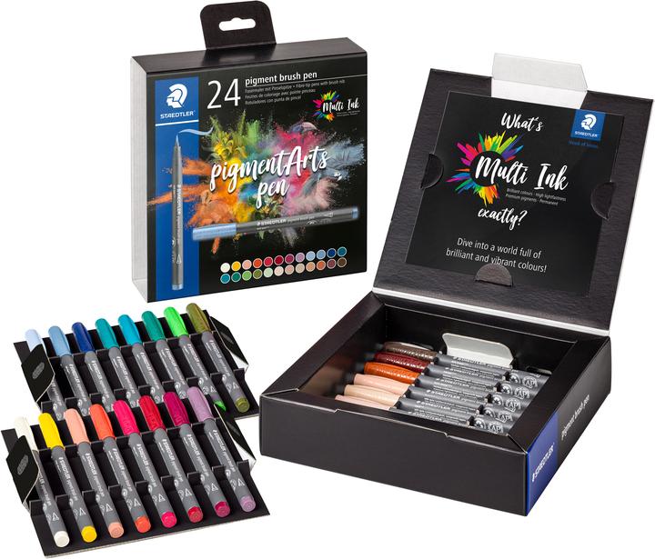 Produktbild Staedtler Fasermaler Pigment (24x)