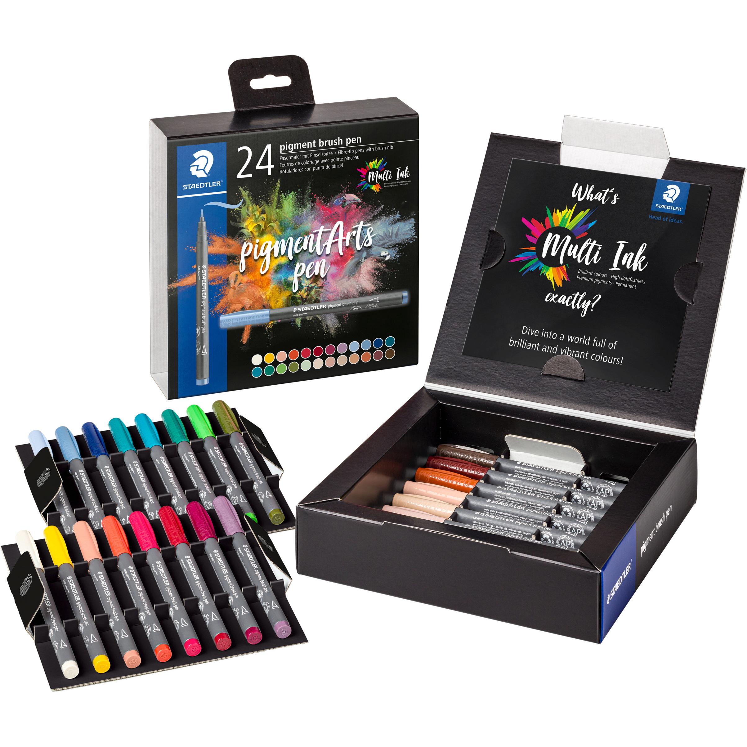 Thumbnail - Staedtler, Malstifte, Fasermaler Pigment (Warm Colours, 24 Stück, 24 x)