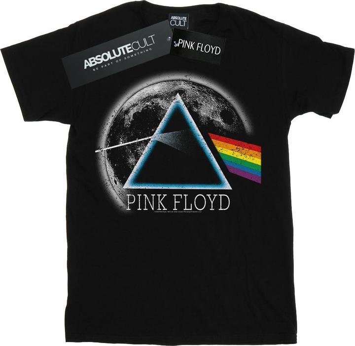 Immagine prodotto Pink Floyd Dark Side Of The Moon Distressed Maglietta Ampia Donna (XL)