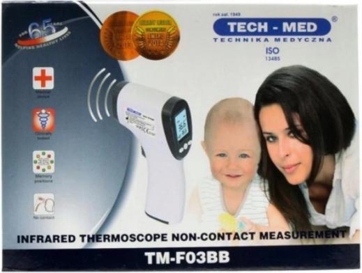 Image du produit Tech-Med Termomètre TM-F03BB (Sans contact)
