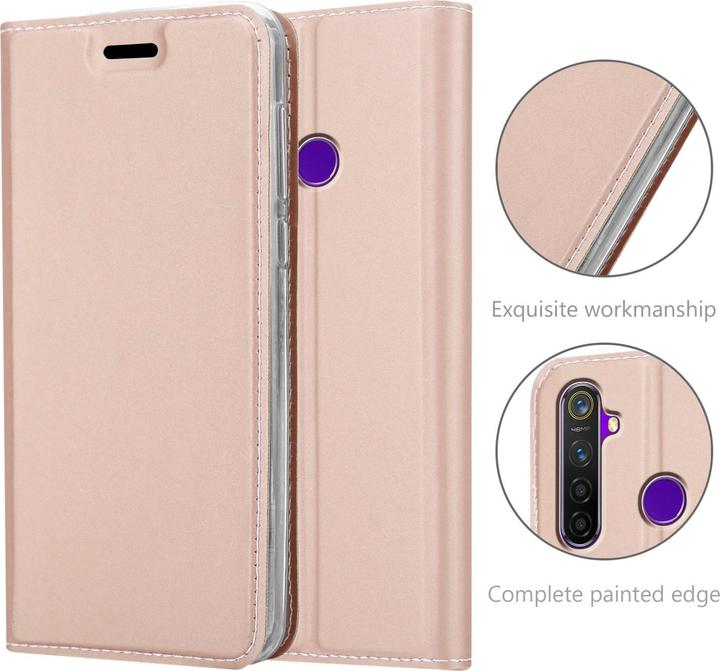 Image du produit Cadorabo Classy Book Housse pour Realme 5 / 5i / 6i / C3 (Domaine 5i, Domaine 6i, Realme 5, Realme C3)