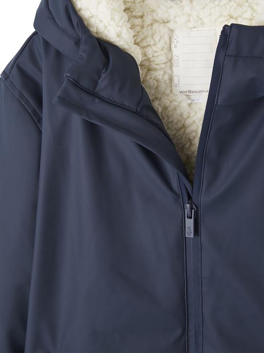 Immagine prodotto Vertbaudet Jungen Regenjacke mit Kapuze & Teddyfleece-Futter (128)
