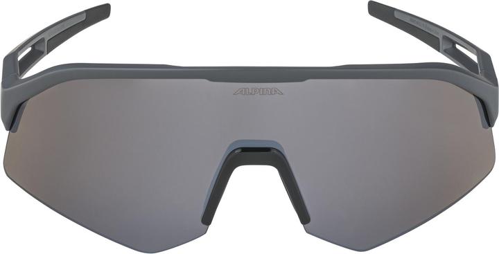 Immagine prodotto ALPINA SPORTS Sonic HR Q-Lite (Grigio notte opaco, Argento)