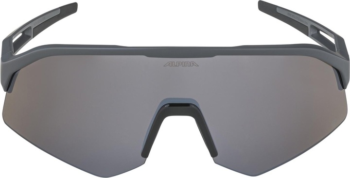 Immagine prodotto ALPINA SPORTS Sonic HR Q-Lite (Grigio notte opaco, Argento)
