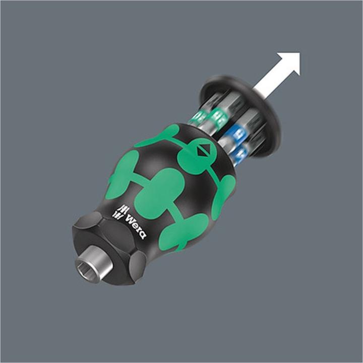 Actual product image Wera Kraftform Kompakt Stubby Magazin 3 (3, 4, 5, TX25, TX15, TX20)
