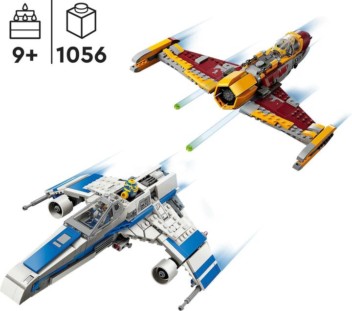 Produktbild LEGO New Republic E-Wing vs. Shin Hatis Starfighter (75364, LEGO Star Wars)