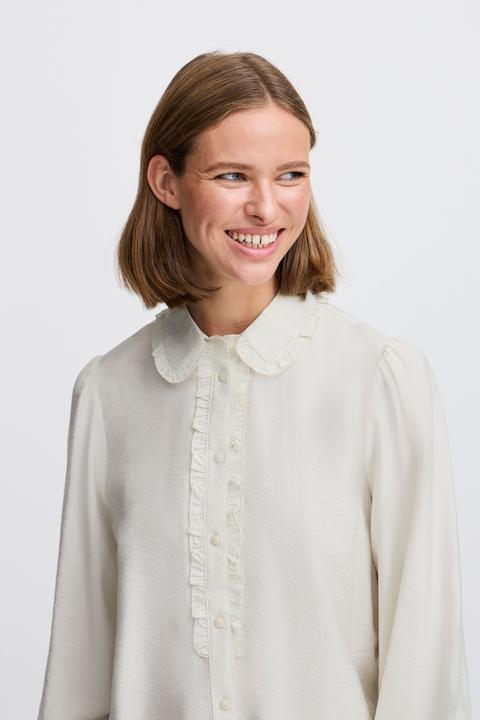 Actual product image B.young BYIBINE FRILL SHIRT 20815238 (34)