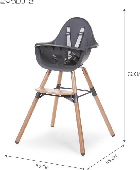 Actual product image Childhome Evolu 2 (Highchair)