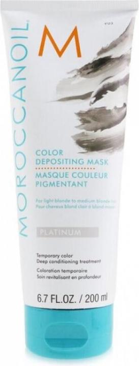 Actual product image Moroccanoil Color Depositing Mask Platinum (200 ml)